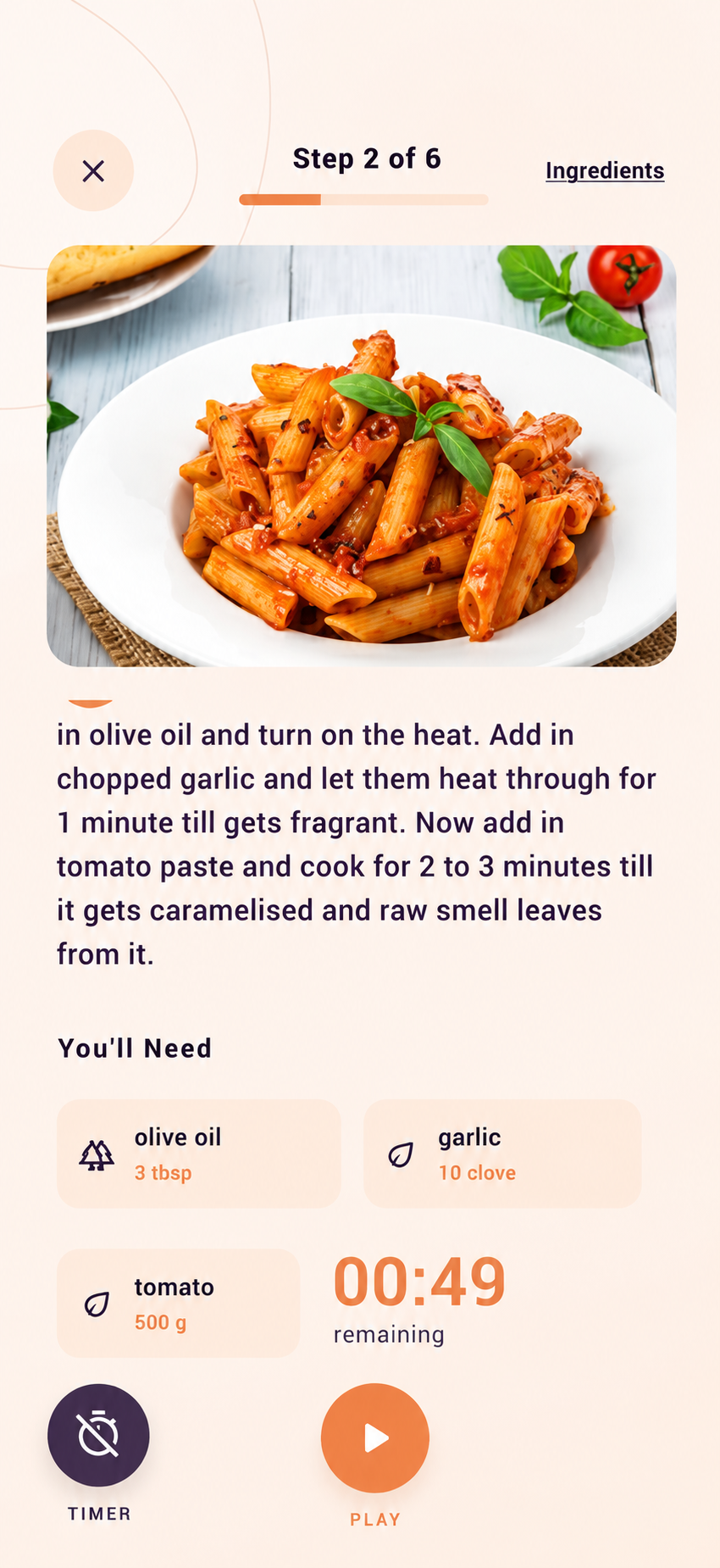Cooking Assistant