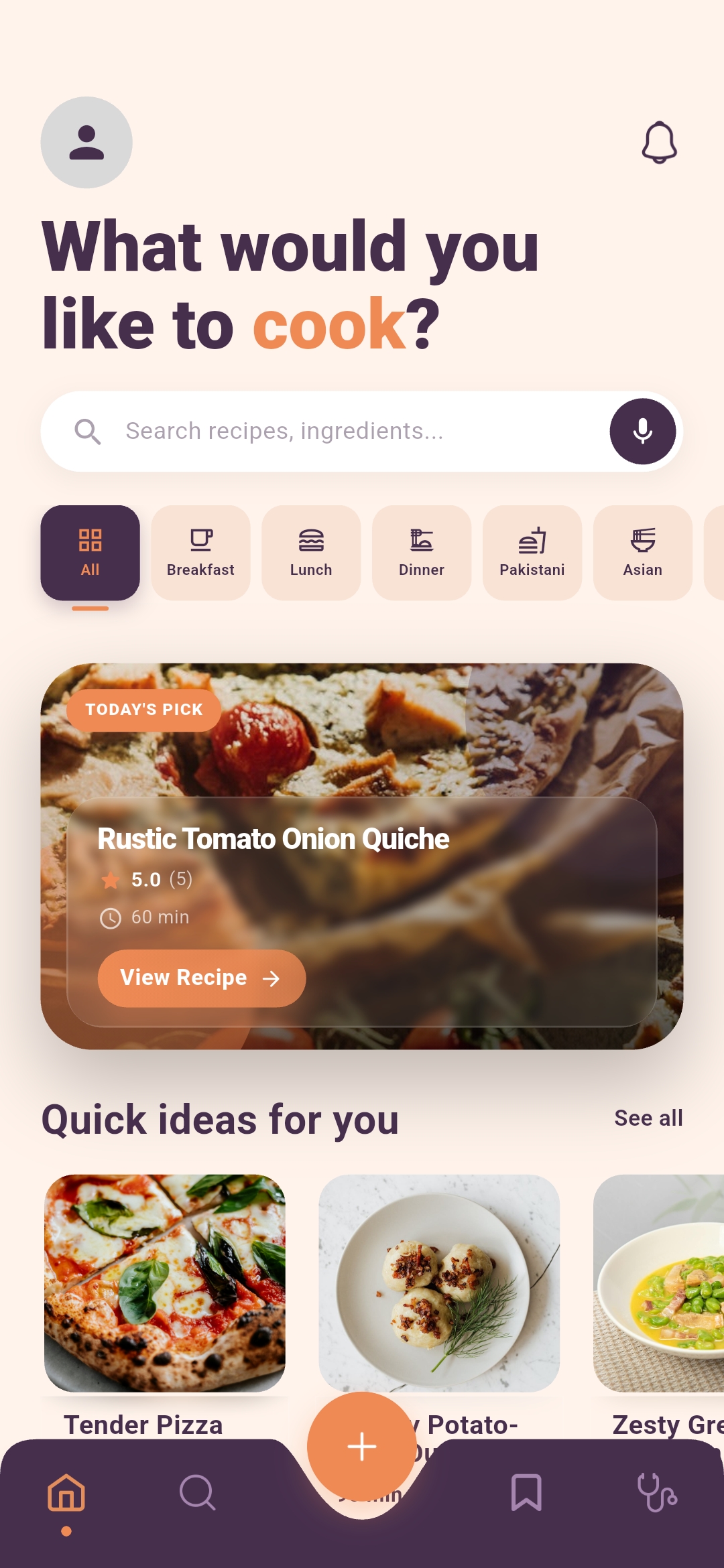 Home Screen